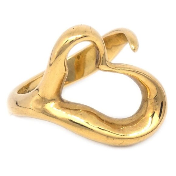 Tiffany & Co. Open Heart Ring 750 #47 #7 176069 - Picture 1 of 4
